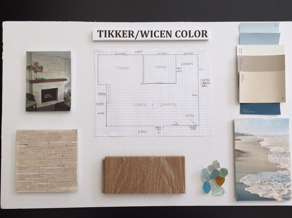 Wicen/Tikker Condo Interior remodel inspiration board