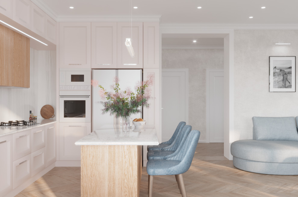 Дизайн интерьера двухэтажного дома 120 кв.м.