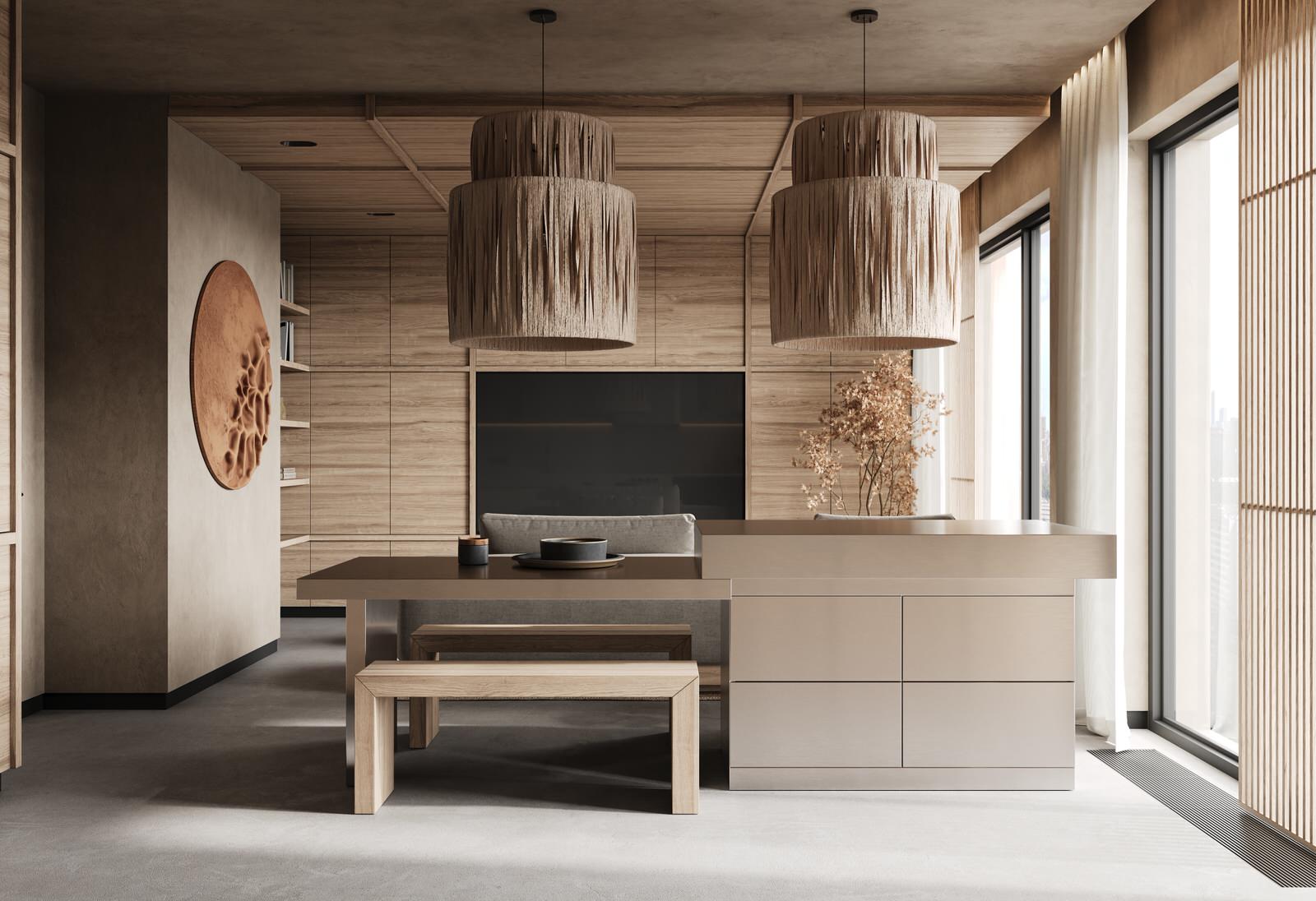 Кухня-гостиная