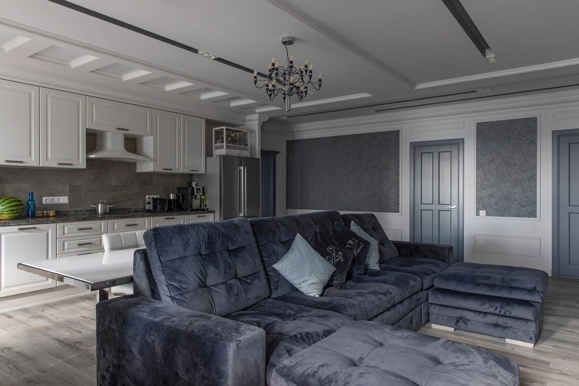 Ремонт кухни-гостиной