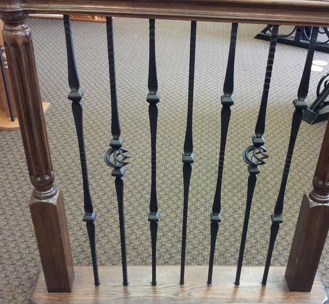 Gothic Hammered Iron Balusters Traditional Houston by Cheap Stair