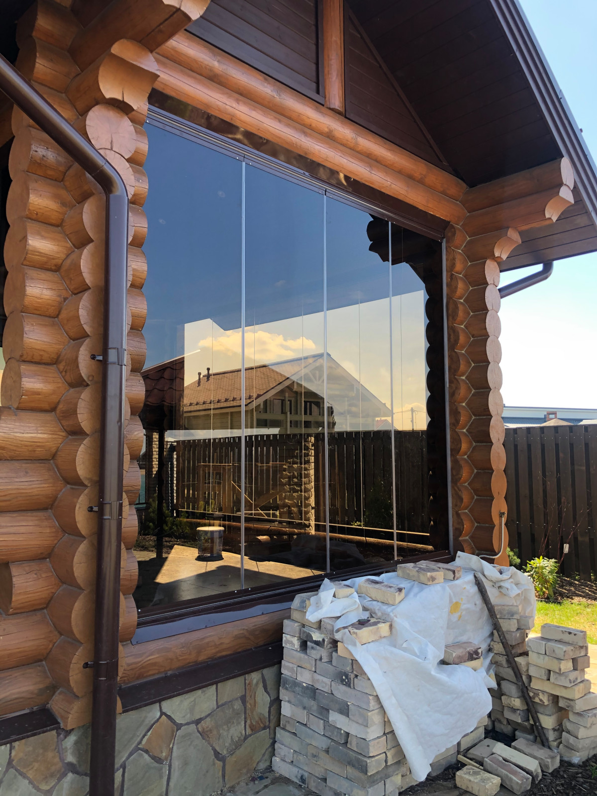 Беседки, террасы остекленные