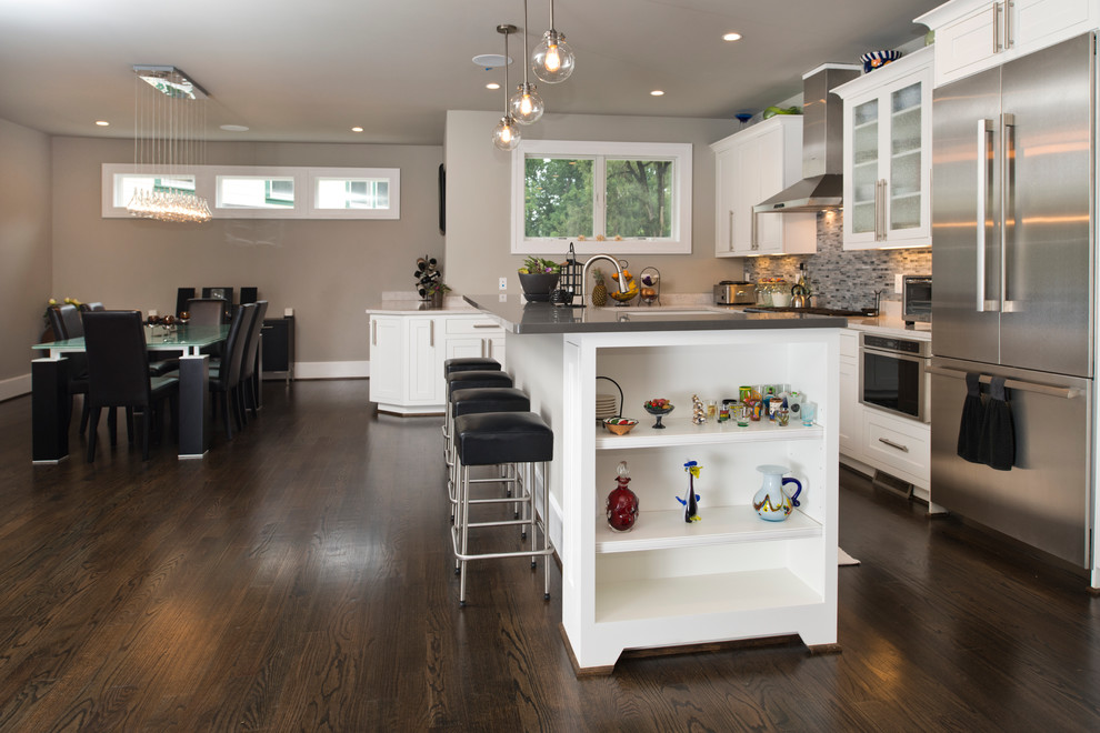 Kitchen - contemporary kitchen idea in DC Metro