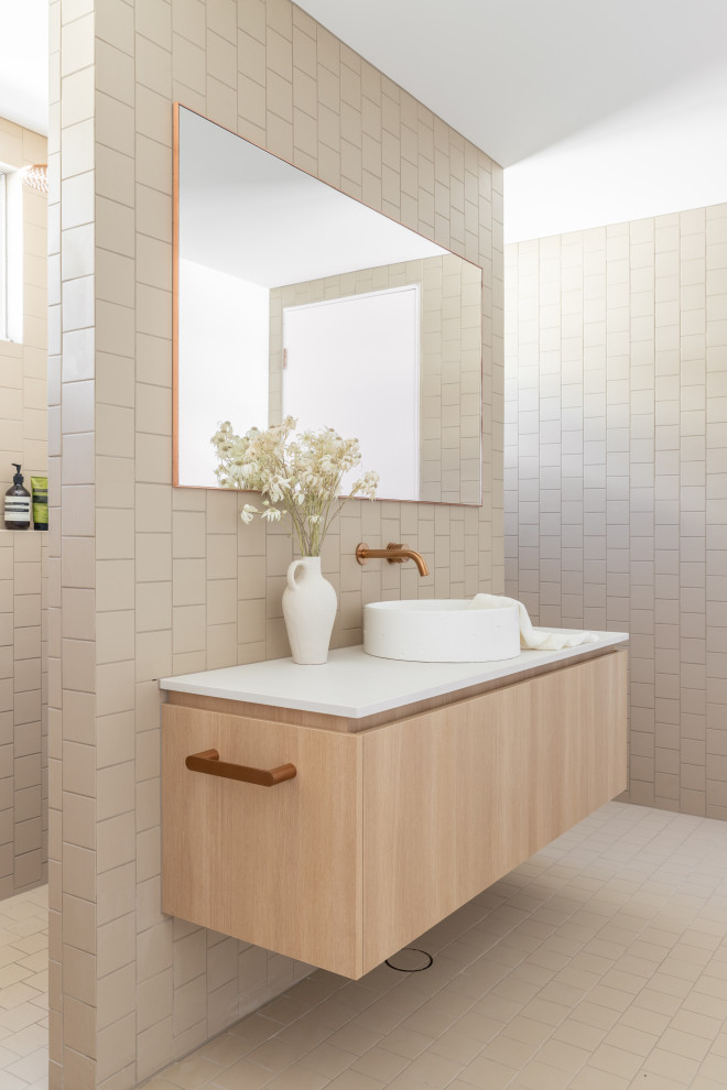 Vantage Beach Style Bathroom Gold Coast Tweed by ABI