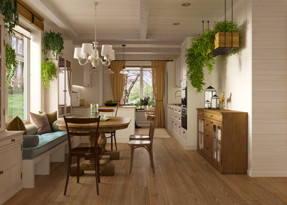 Кухня в загородном доме