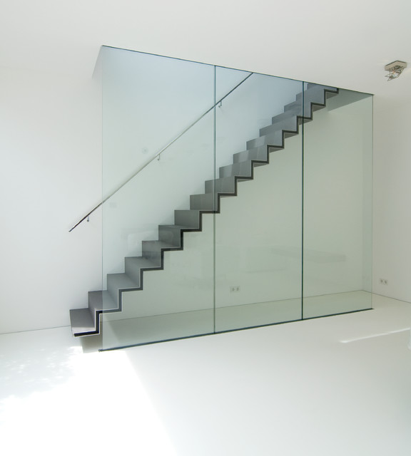 Edelstahltreppen contemporary-staircase