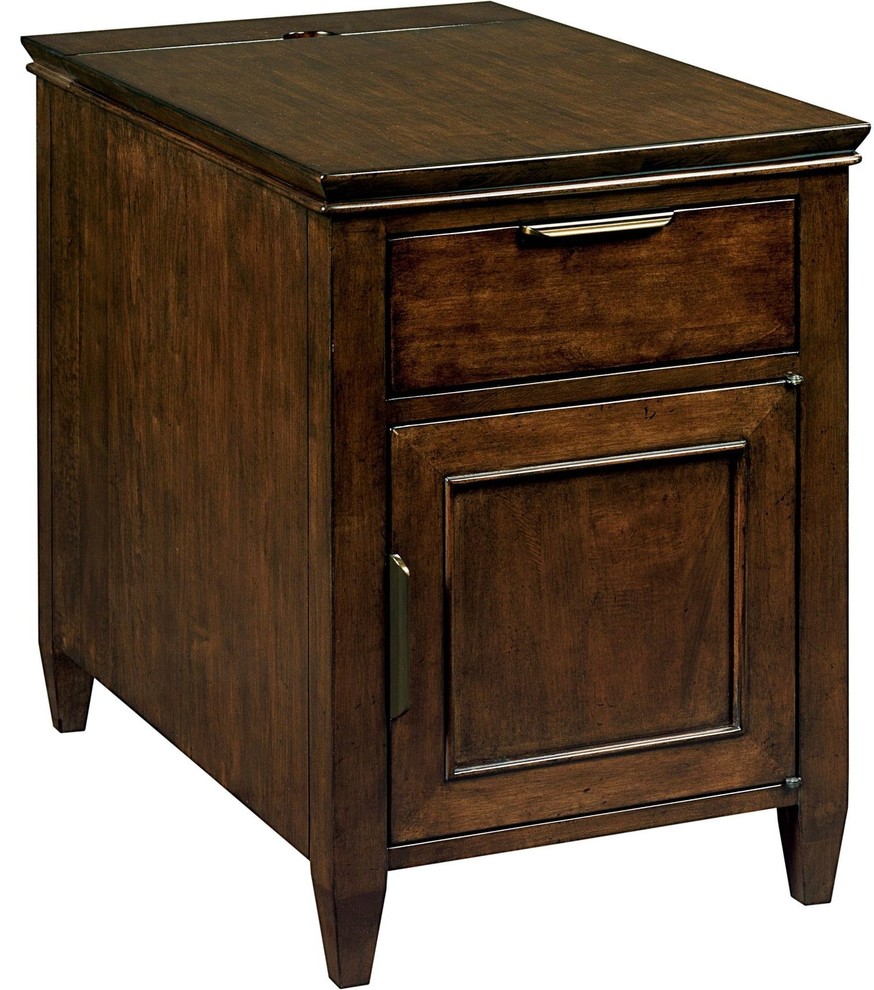 Kincaid Furniture Elise Chairside Table Transitional Side Tables