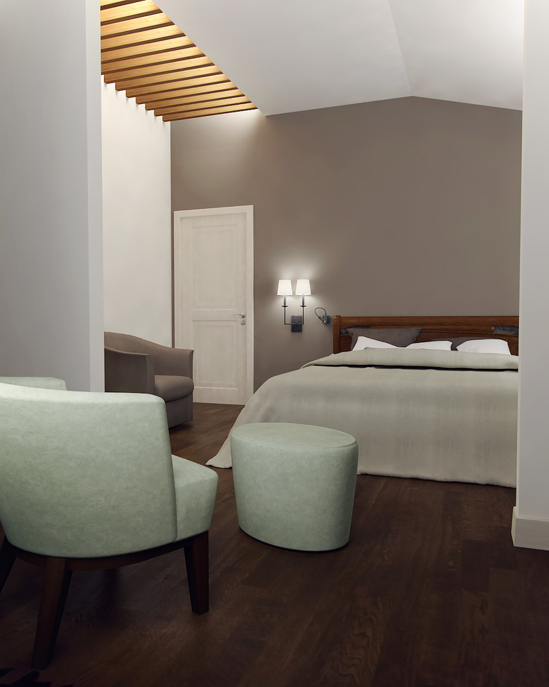 Интерьер частного дома в Московской области.