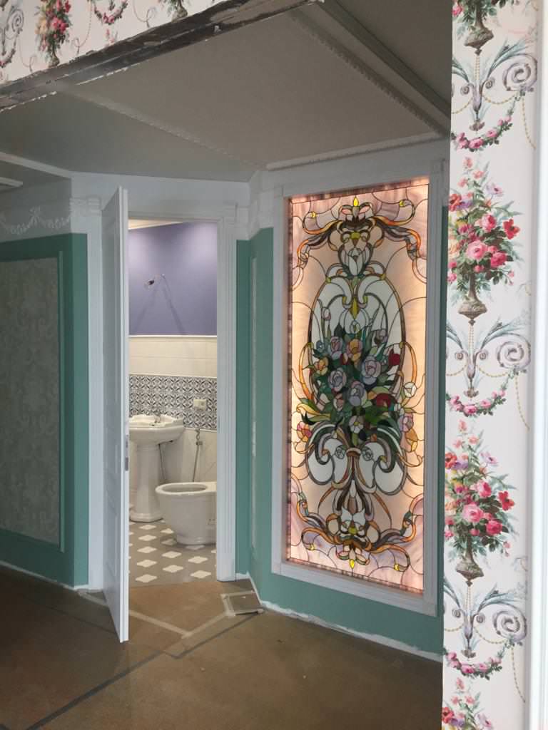 квартира в французском стиле в процессе декорирования