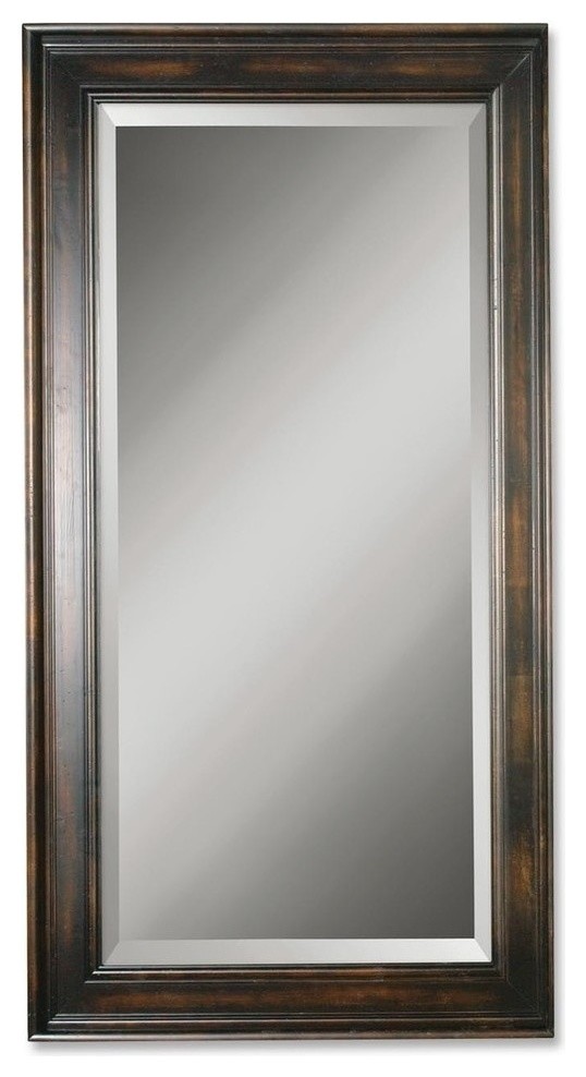 Uttermost Palmer Dark Wood Mirror