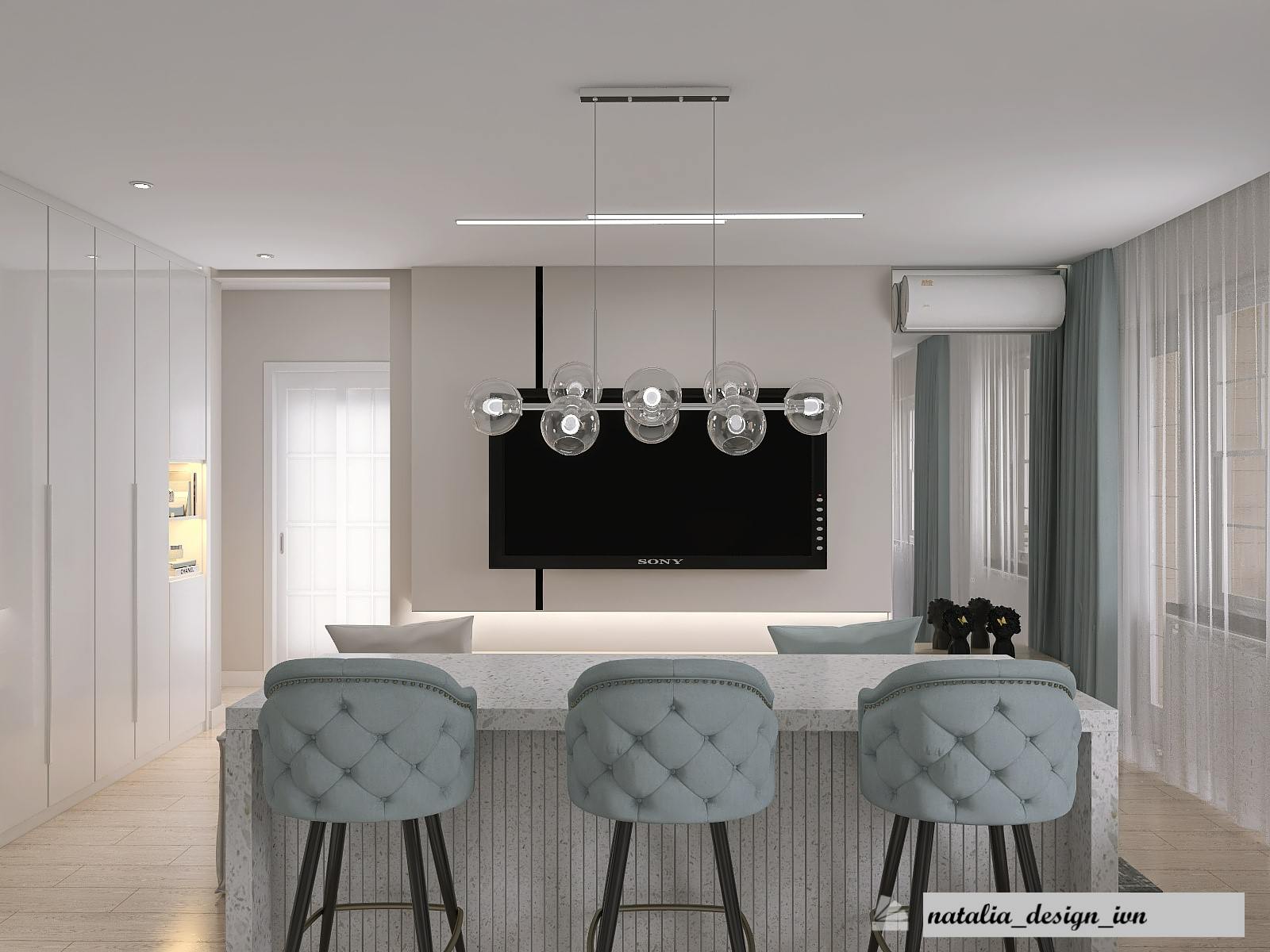 Трехкомнатная квартира для семьи из четырех человек