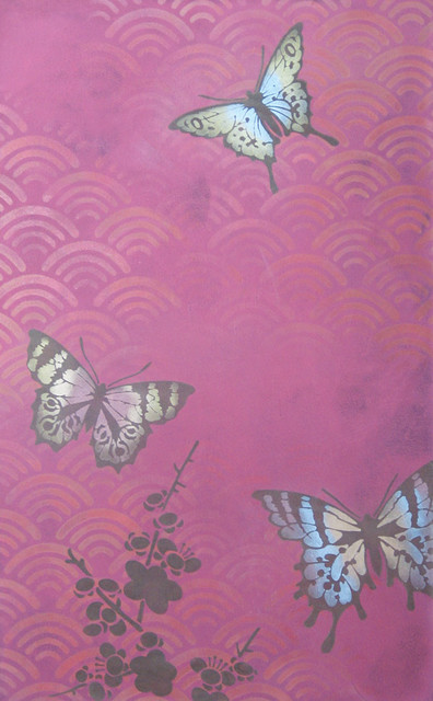 japanese wall stencils asian san diego by royal design studio stencils houzz ie