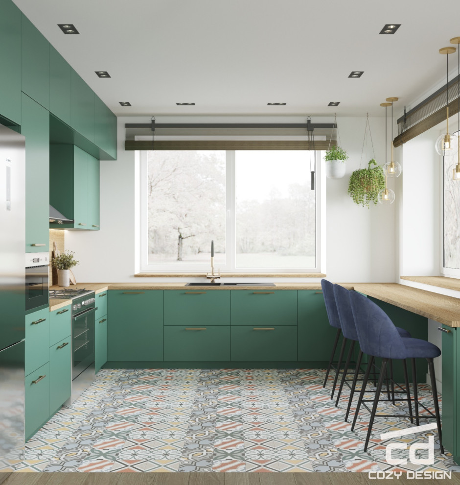 Дизайн-проект яркого дома