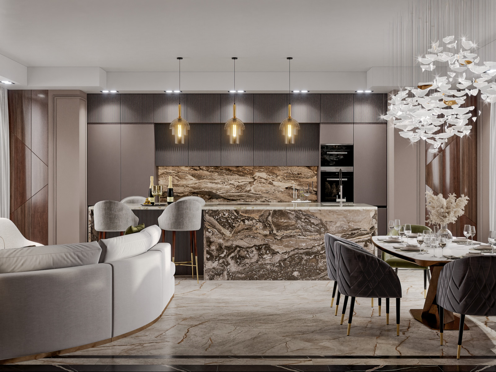 Дизайн дома в пригороде Королева