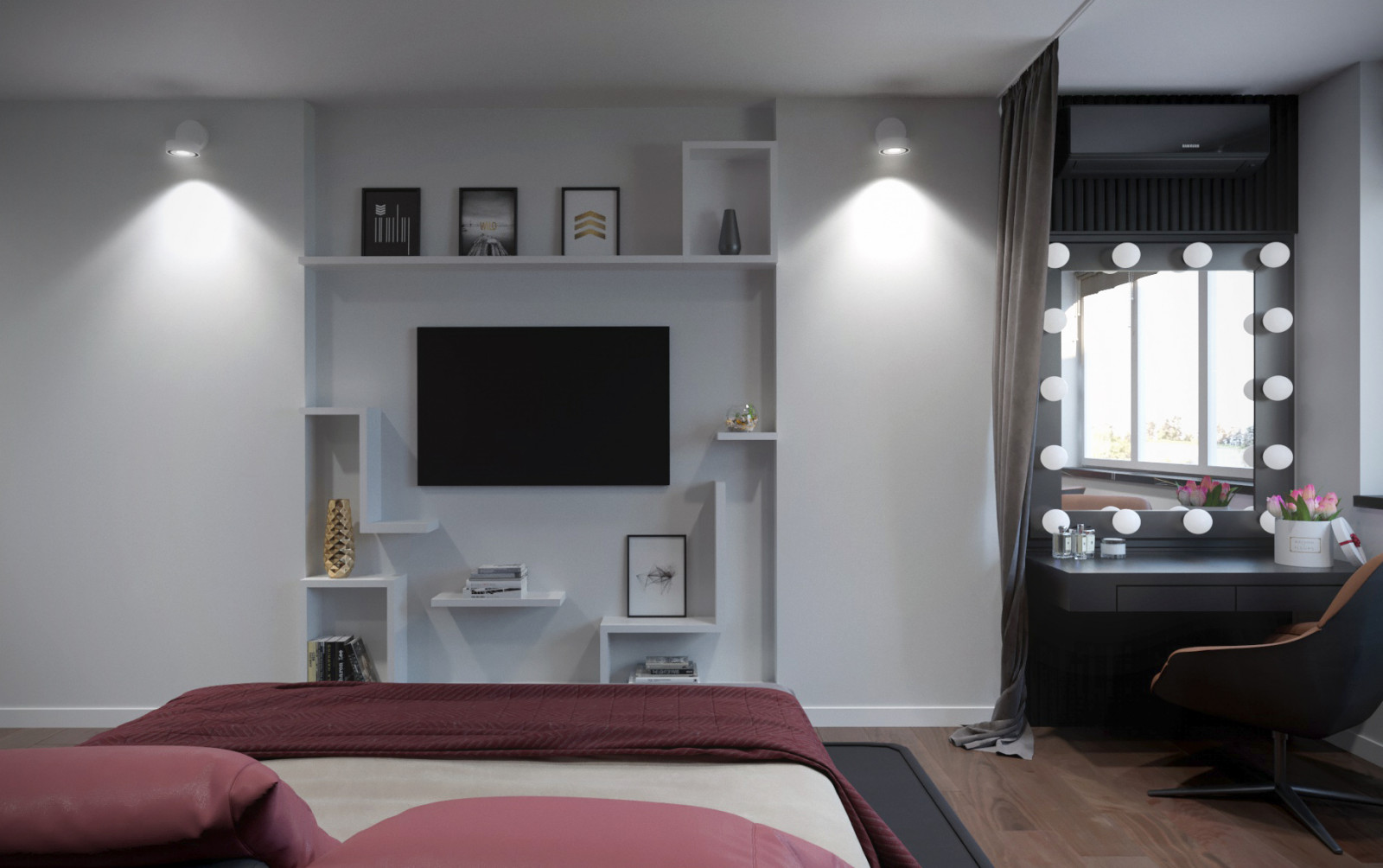 Черно белый дизайн