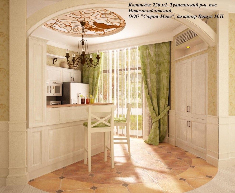 Разработка дизайн проекта коттеджа 220 м2