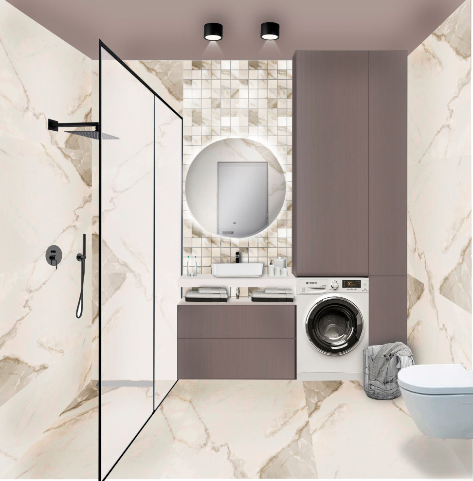 Коллаж ванной комнаты