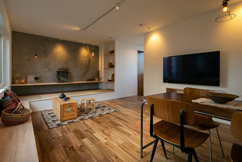 リビング 白い壁 壁紙 のインテリア実例画像 21年9月 Houzz ハウズ リビング 白い壁 壁紙 のインテリア実例画像 21年9月 Houzz ハウズ