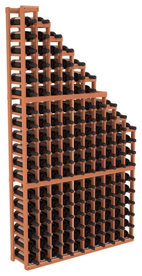 Wine Cellar Waterfall Display, Unstained