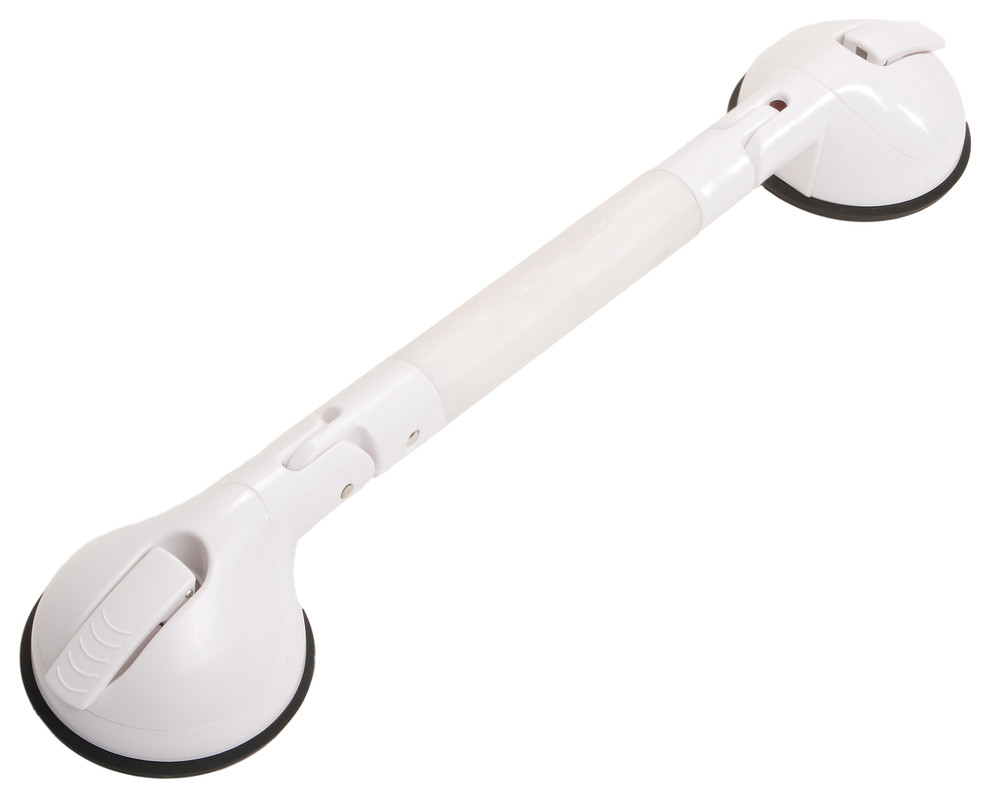 Pivot Grip Telescoping Portable Suction Grab Bar, Medium
