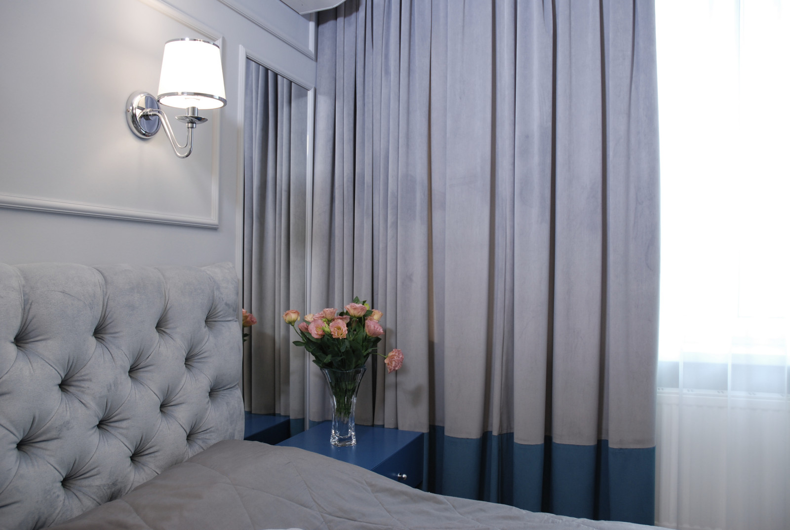 Проект 4-х комнатной квартиры в нежных тонах