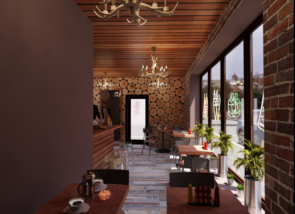 Небольшая кофейня