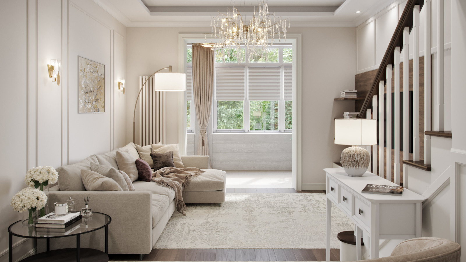 Гостиная вид 1