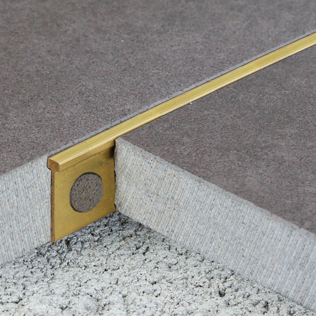 Add tile divider strip postinstall??