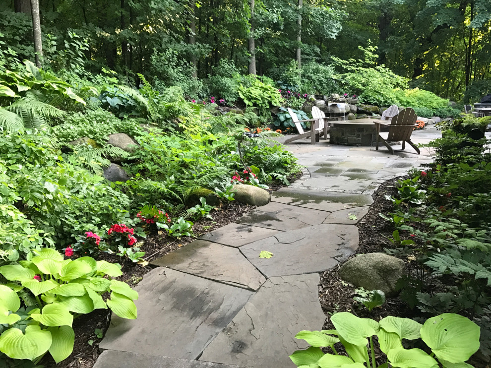 Orono Copper and Stone Landscape