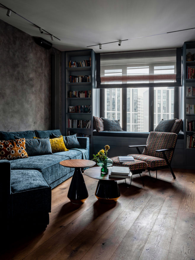 Квартира с атмосферой “итальянских 1960-х