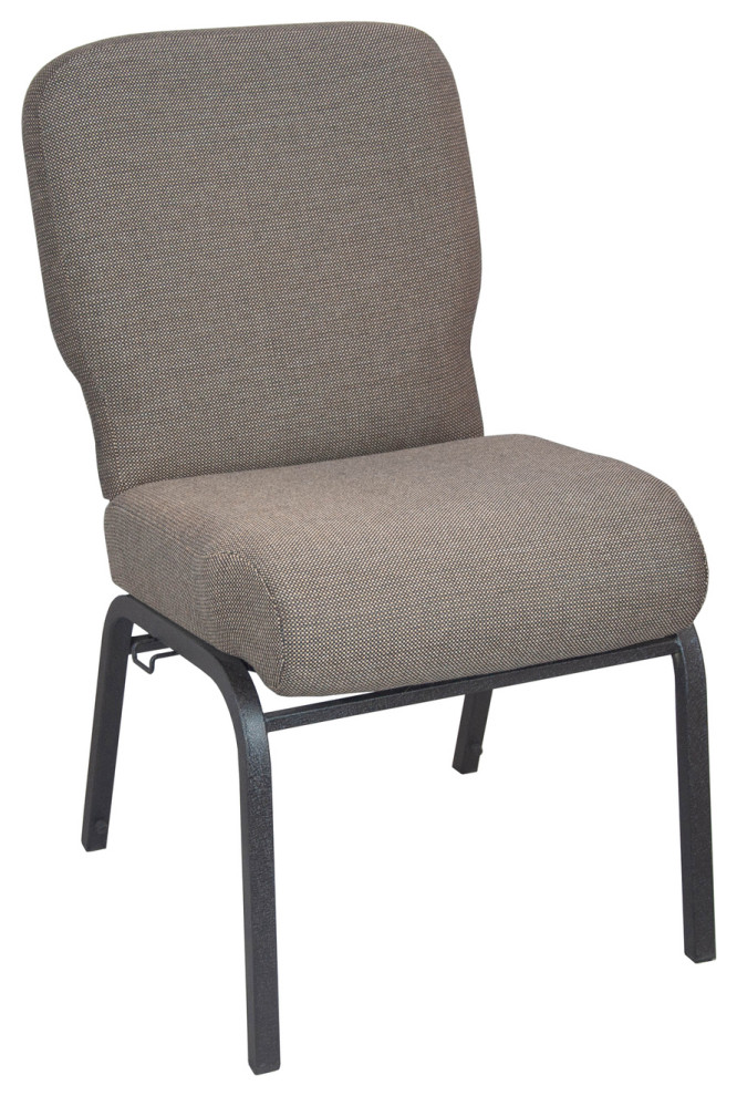 Jute Church Chair, 20"W x 27.5"D x 35.25"H Contemporary Office