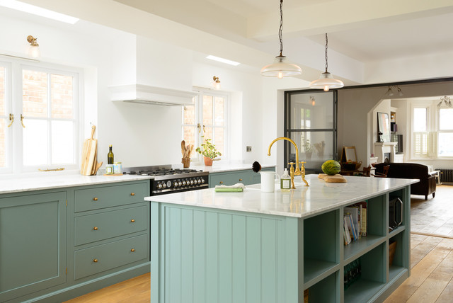 The Trinity Blue Kitchen by deVOL kitchen