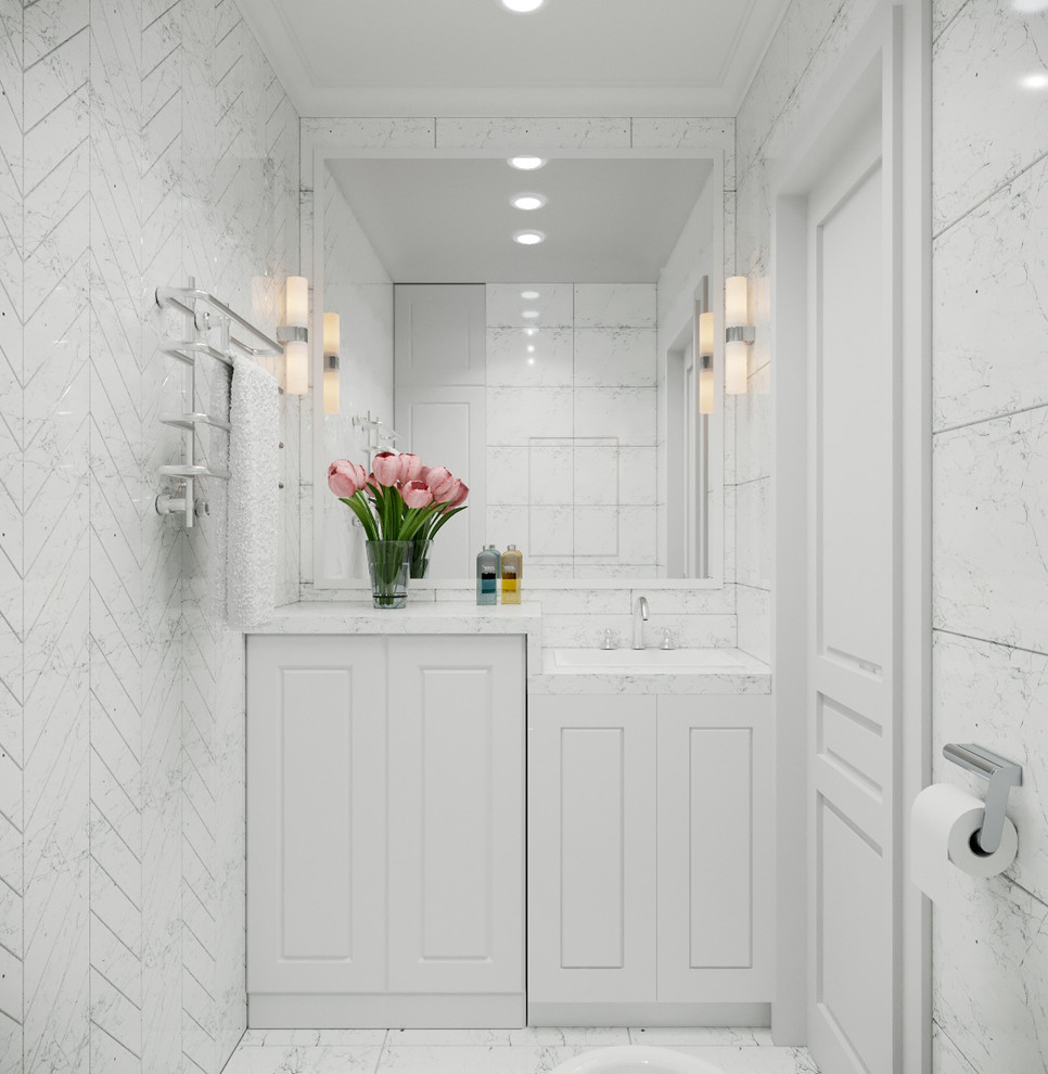 Квартира в ЖК «Золотая звезда» в стиле современная классика. 90м2. 2018