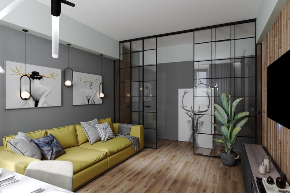 Интерьер квартиры в стиле лофт