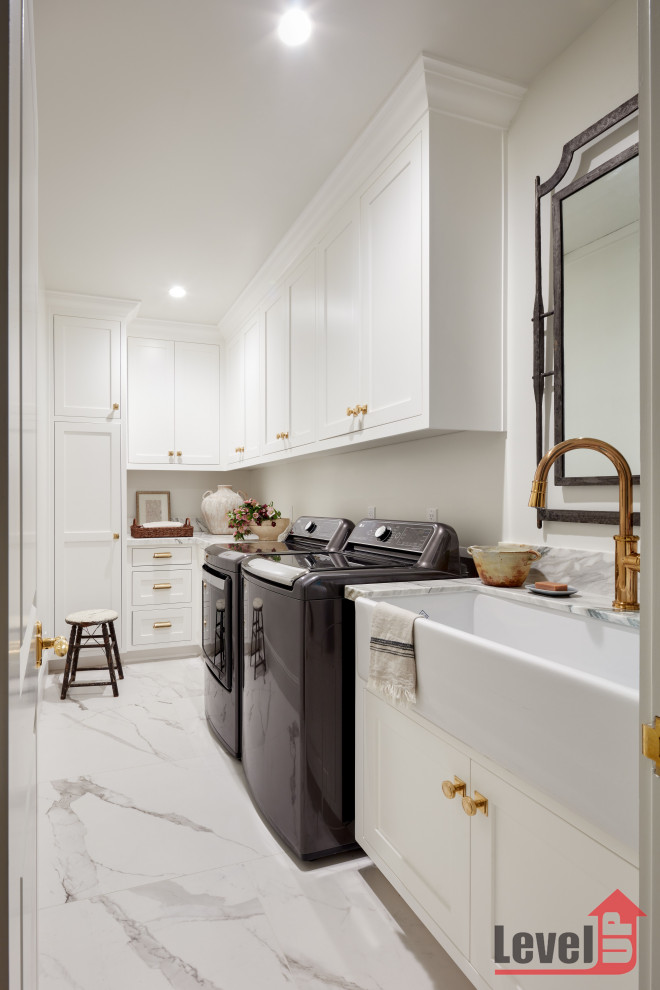 Saratoga Custom Home - Mediterranean - Laundry Room - San Francisco ...