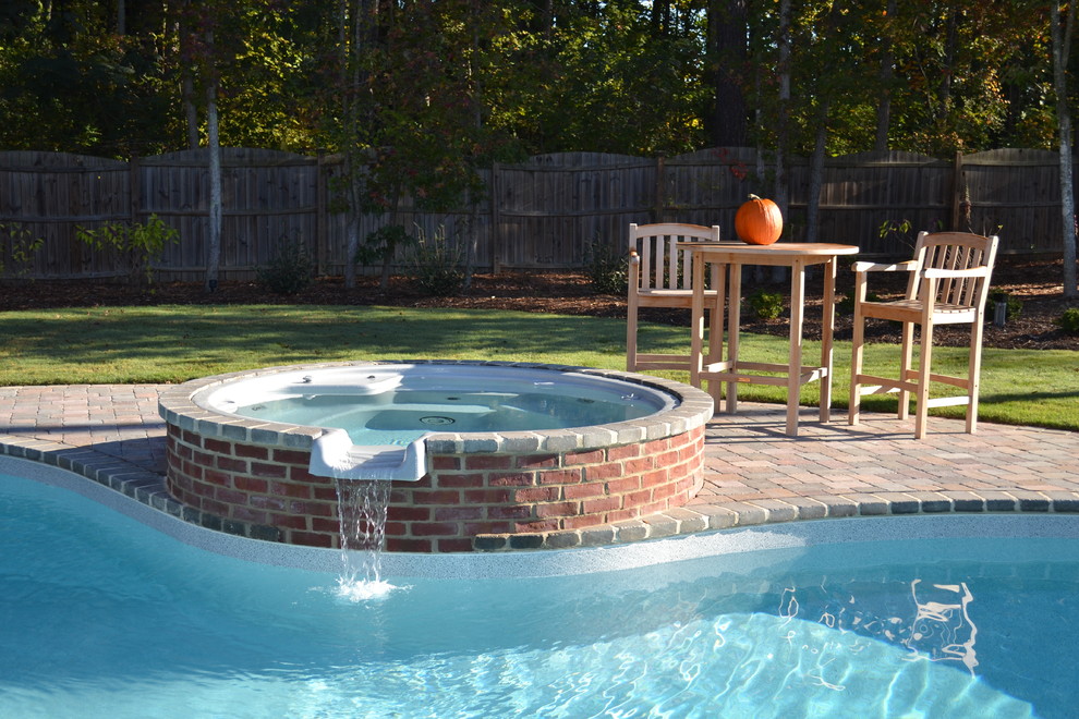 Minimalist pool photo in Charlotte