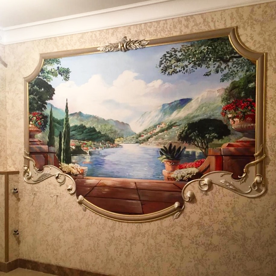 Фото с проектов в процессе монтажа