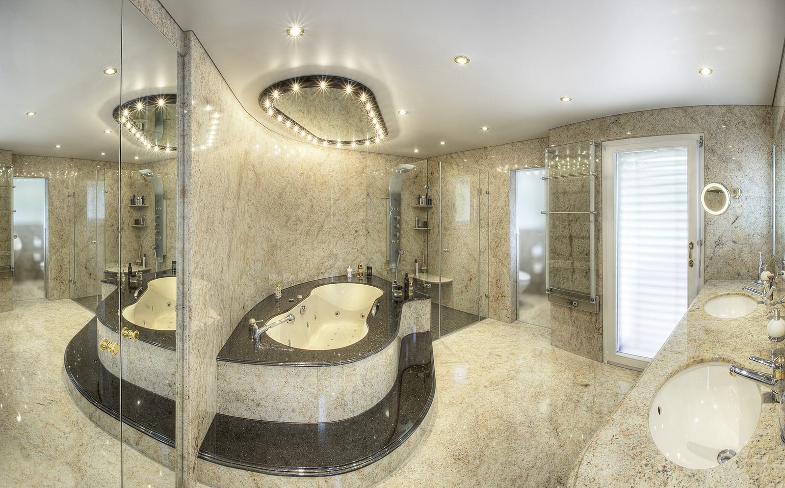 Отделка ванных комнат натуральным камнем