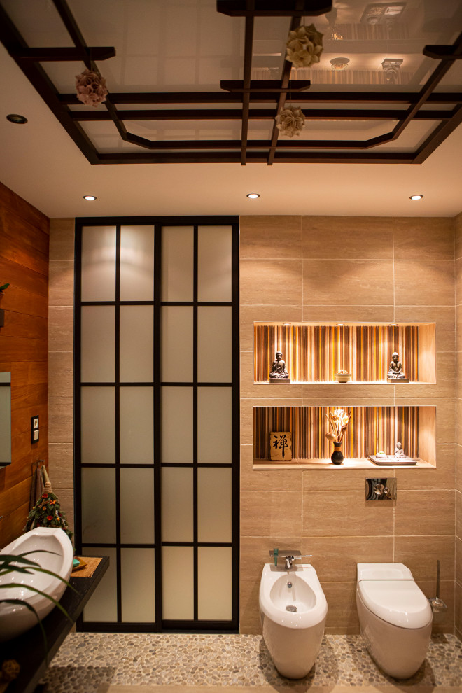 Ванная в  японском стиле