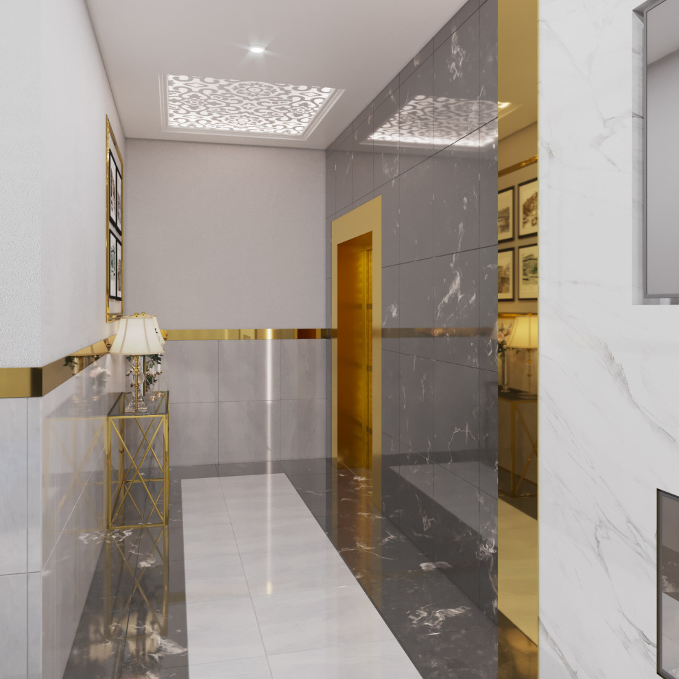 Luxury lobby in 5 star hotel