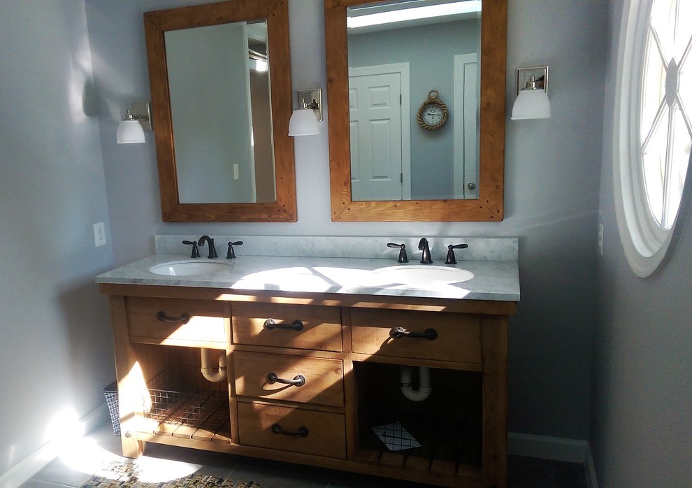 Transitional home design photo in Baltimore