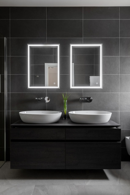 Modern house renovation modern-bathroom