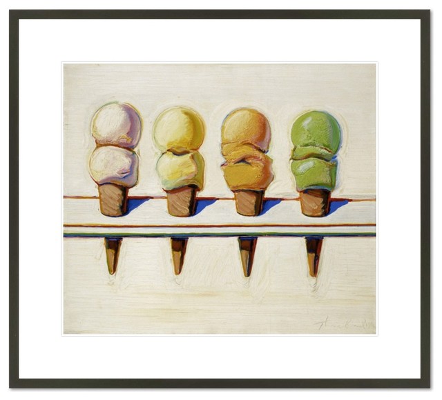 Four Ice Cream Cones, 1964