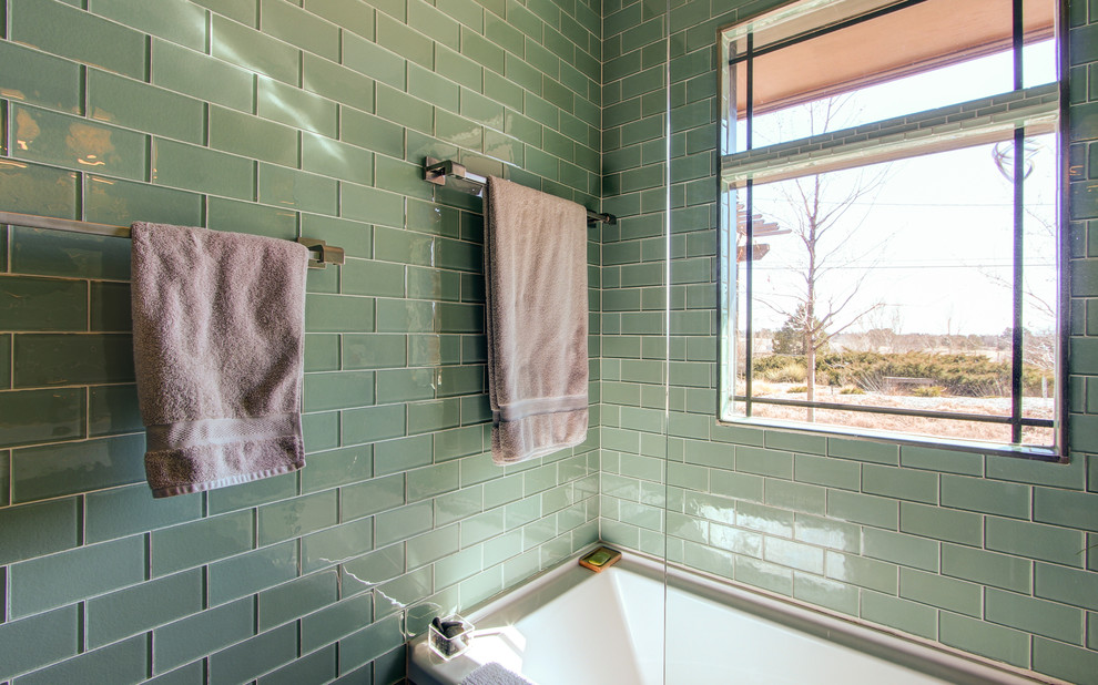Bathroom - transitional bathroom idea in Denver