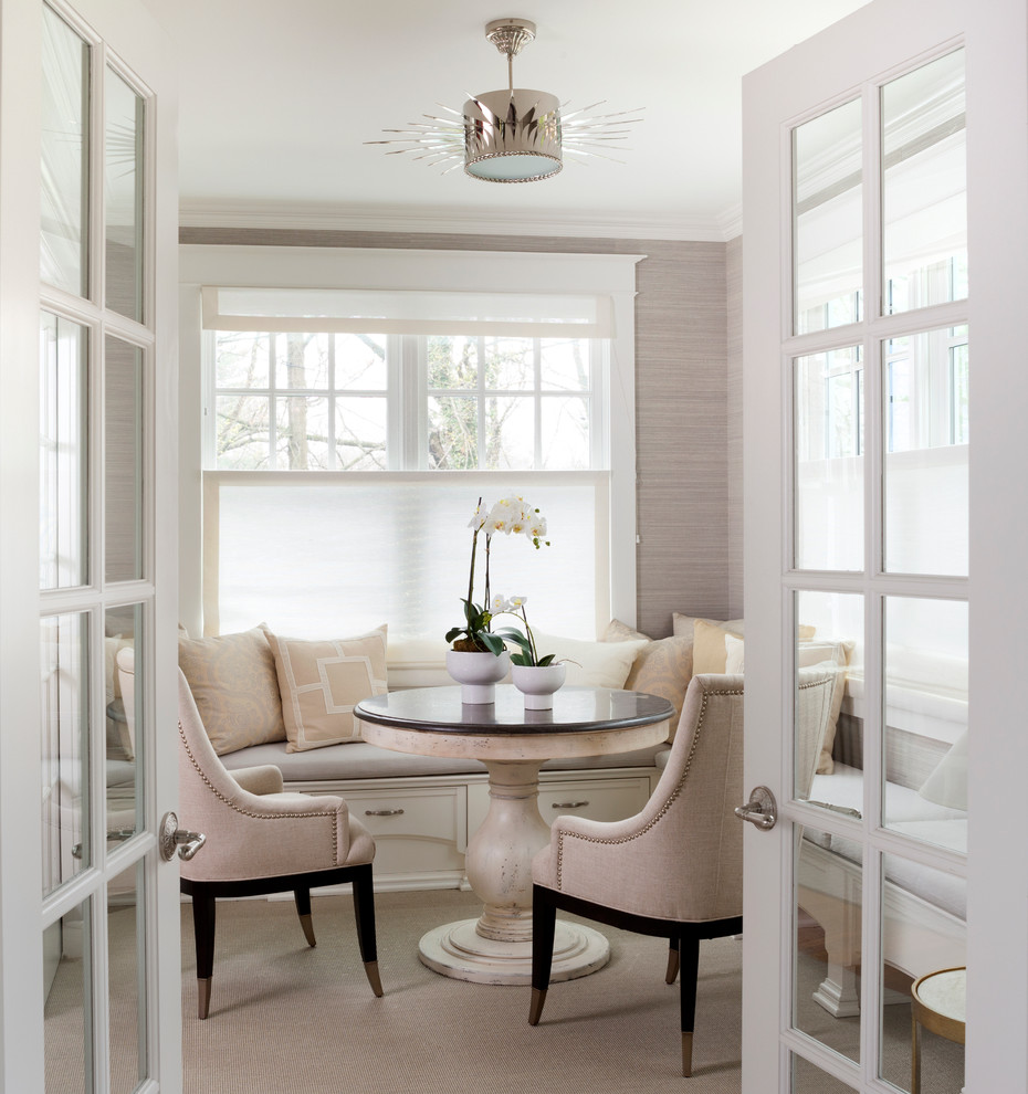 Design ideas for a small transitional sunroom in DC Metro.