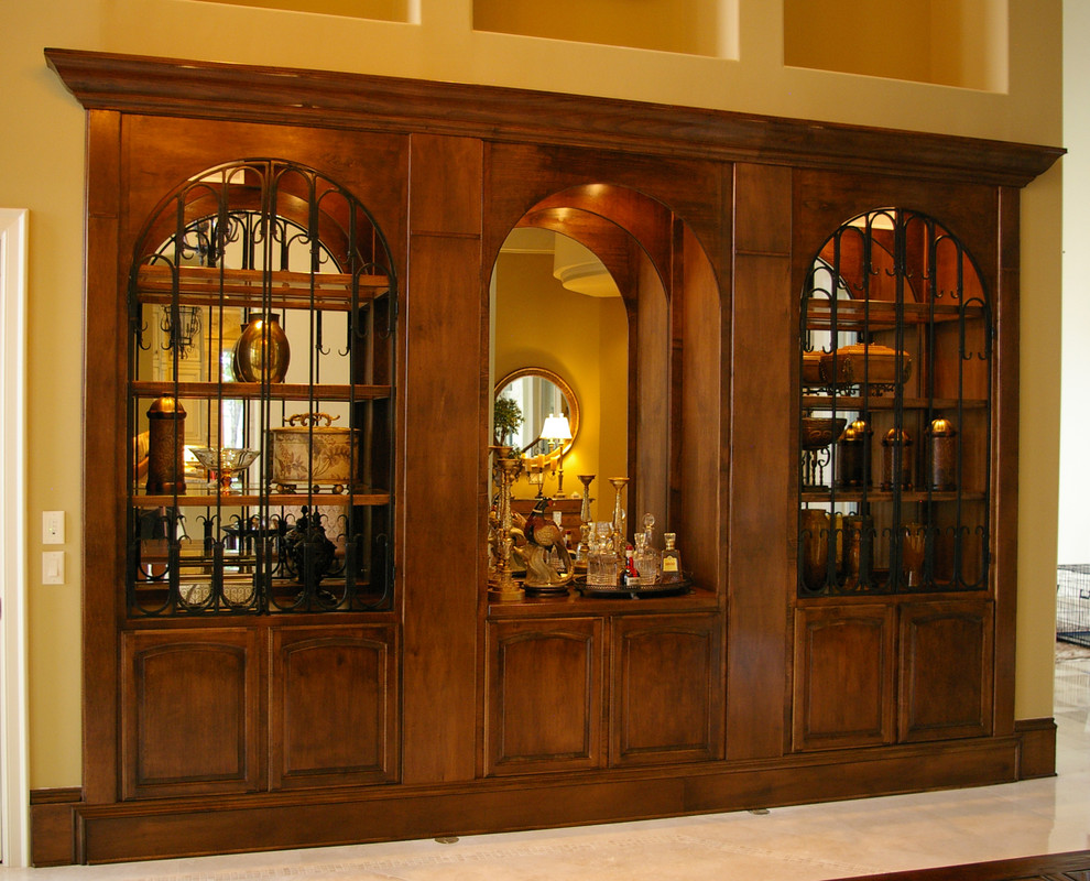 Photo of a traditional dining room in Charlotte.