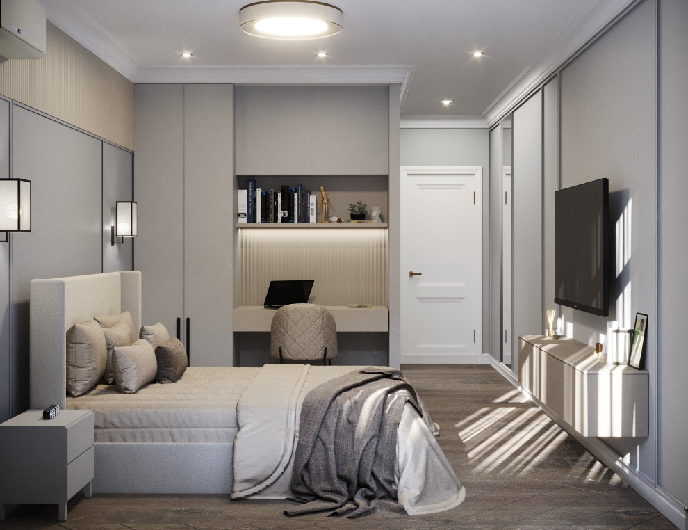 Квартира с элементами неоклассики