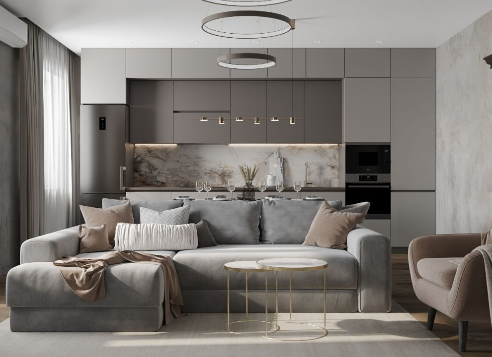 Кухня-гостиная на Малиновского