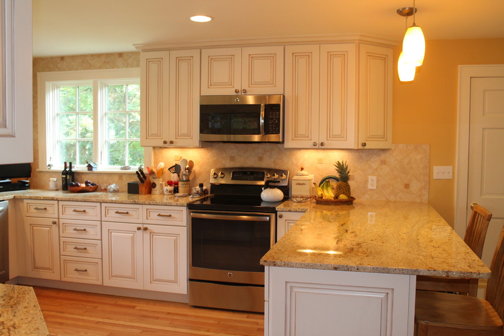 Kitchen Redo small rooms to large Tuscan open concept ...