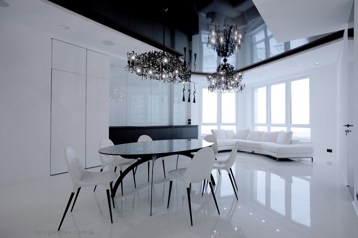 Гостиная сразу после завершения ремонта